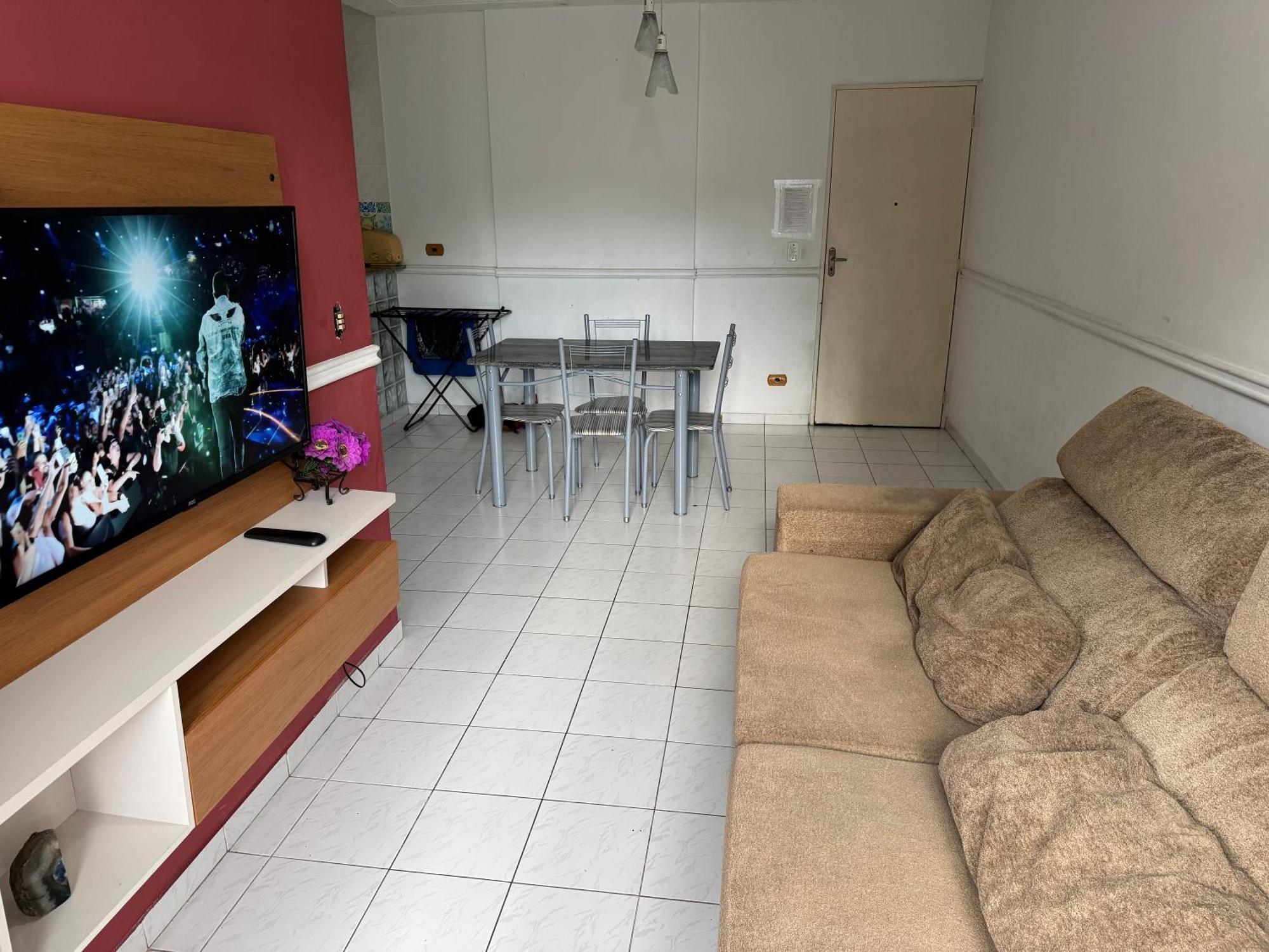 Confortavel Apartamento 1 Dorm Com Piscina E Lazer Гуаружа Екстериор снимка