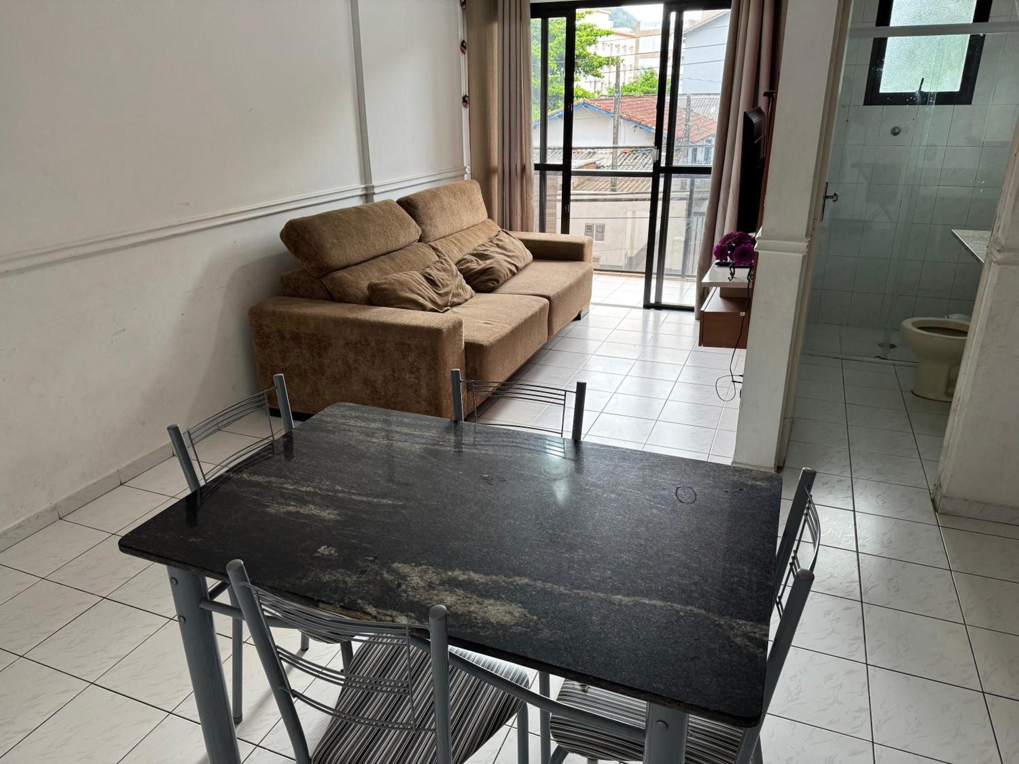 Confortavel Apartamento 1 Dorm Com Piscina E Lazer Гуаружа Екстериор снимка
